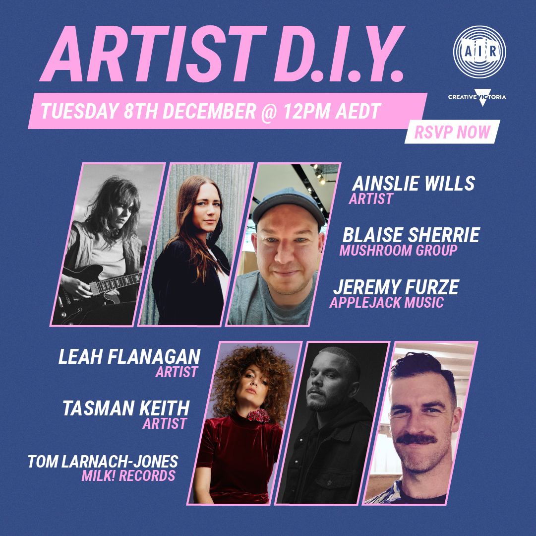 AIR Artist D.I.Y Webinar