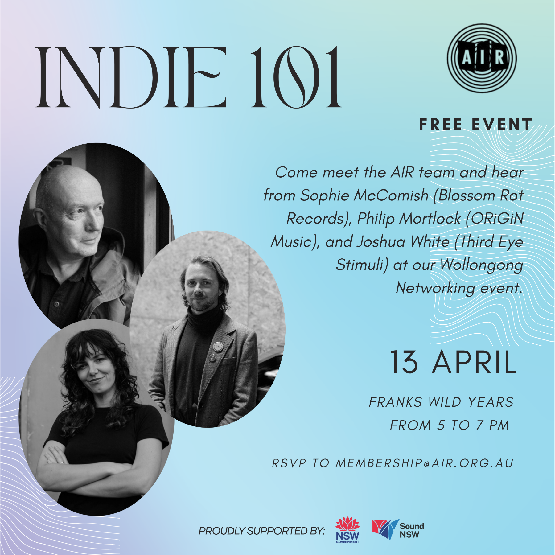 FREE EVENT: Indie 101 - Wollongong Networking Event
